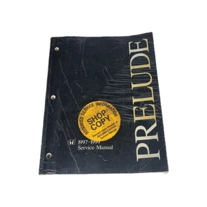 1997- 1999 Honda Prelude Service Shop Repair Manual SH 1998 - Picture 1 of 5