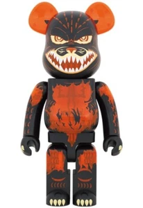BE@RBRICK 1000% Meltdown Clear Orange Ver. MEDICOM TOY Bearbrick from Japan - Picture 1 of 2