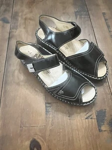 Finn bequeme Damen-Sandale schwarz 6 C US 8,5 neu ohne Karton - Bild 1 von 5