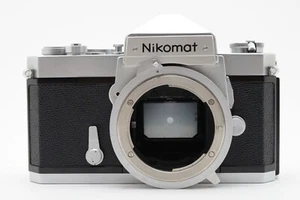 【NEAR MINT】Nikon Nikomat FTN SLR 35mm Film Camera Silver Body From JAPAN - Picture 1 of 12