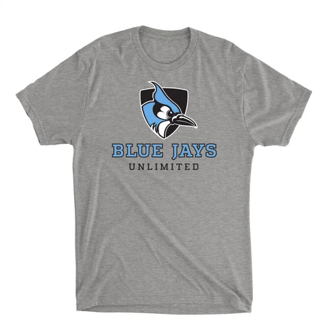 Venley Official NCAA Johns Hopkins Blue Jays Unlimited Premium Triblend T-Shirt Cover
