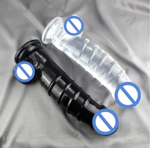 Big Jelly Dong Dildo Suction Cup,Thick Penis Butt Plug Anal Sex Toy For Women - Picture 1 of 6