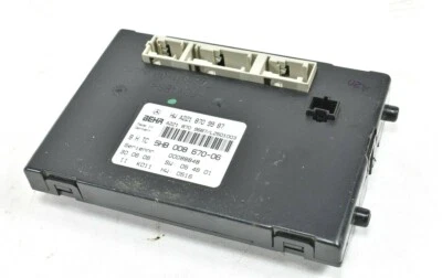 07-09 W221 MERCEDES S550 S600 S63 CLIMATE CONTROL HEATER A/C MODULE 2218709987 V - Image 1 of 4
