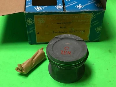 VW 1.6 Golf Jetta Passat Scirocco Audi 80 KS Piston Kit 81.50 m 93872620 NOS - Image 1 of 4