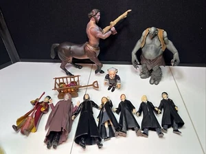 Vintage Lot Of 11 Harry Potter Figures Centaur Gringott Hermione More - Picture 1 of 13