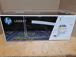 Genuine HP 658A Yellow W2002A Print Toner Cartridge Free Shipping DD - Picture 1 of 5