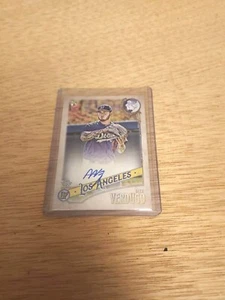 2018 Topps Gypsy Queen Alex Verdugo RC Logo Intercambio Automático #d 51/99 Topps - Imagen 1 de 4