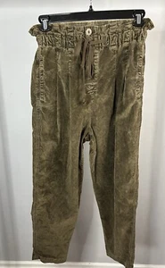 Free People Margate Corduroy Paper Bag Pants Women’s Size Small - Picture 1 of 4