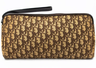 CHRISTIAN DIOR CLUTCH POUCH POCHETTE TASCHE BAG KULTURTASCHE MONOGRAM LOGO RAR - Bild 1 von 4