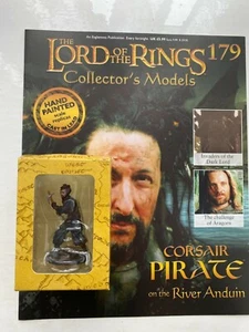 LORD OF THE RINGS COLLECTOR'S MODELS EAGLEMOSS ISSUE 179 CORSAIR PIRATE FIGURE - Picture 1 of 2
