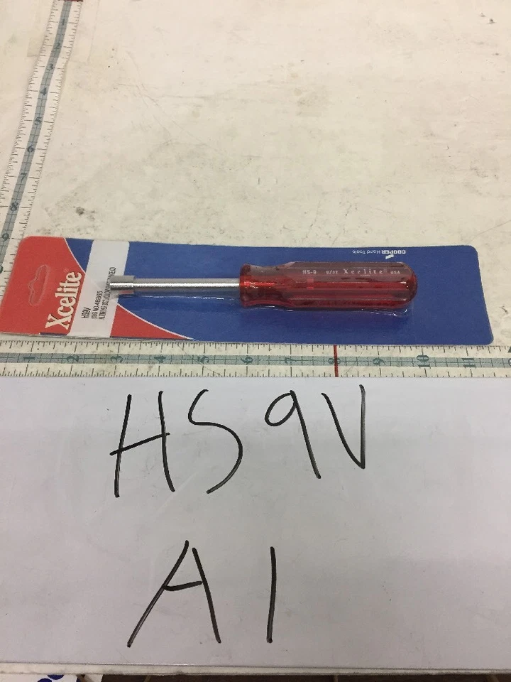 Xcelite HS9V Regular Nutdriver with Full Hollow Shaft, 7" Hole Depth, 9/32" $25 - Image 1 of 4