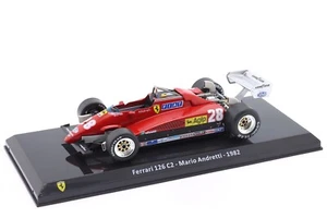 FERRARI 126C2 #28 Mario Andretti F1 1982 - 1/24 - EDICOLA - Picture 1 of 7