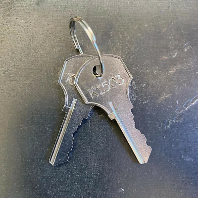 ILCO (2) Kennedy Tool Box Replacement Keys Cut Key Code K1450 - K1699 -Licensed Lksmt