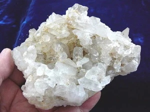 (R237) 5" long Clear white Quartz crystal points Hot Springs Arkansas specimen - Picture 1 of 3