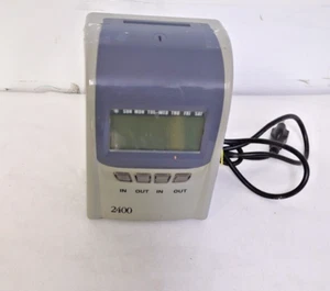 2400AT Time Recording Electronic Clock - Picture 1 of 15