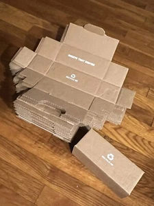 40 Corrugated Shipping Mailer Packing Boxes 7x3x3” - Picture 1 of 6