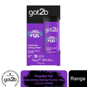 1pk, 2pk or 3pk of 10g Schwarzkopf got2b Powder'ful Volumizing Styling Powder - Picture 1 of 41