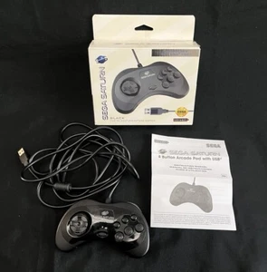 Retro-Bit Official Sega Saturn Controller Pad for Sega Saturn Broken R Button - Picture 1 of 4