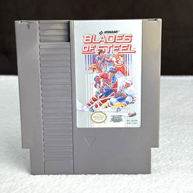 Vtg 1988 Blades of Steel NES Nintendo Video Game Cartridge Ice Hockey TESTED!