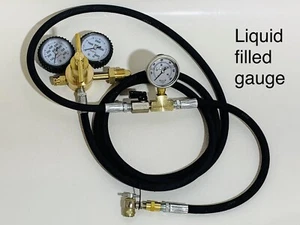 Kit regulador de nitrógeno con sangrado 600 psi con portabrocas de aire sin pérdida herramienta de choque Fox - Imagen 1 de 8