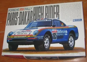 Gunze Sangyo Porsche 959 Paris Dakar Rally High Rider Kit # G-135 1/24 Unbuilt - Picture 1 of 6