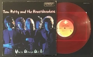 TOM PETTY AND THE HEARTBREAKERS You’re Gonna Get It LP Shelter Promo — RED VINYL - Imagen 1 de 2