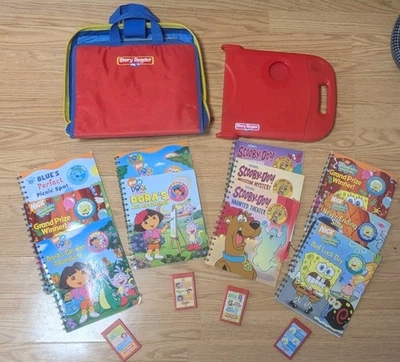 Vintage 2003 STORY READER 12 Books w/ Cartridges Nickelodeon Books Tested Works - Image 1 of 4