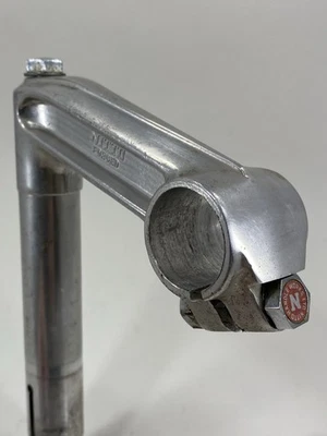 Vintage Nitto Forged Quill Stem 22.2mm 1 in 95 I-Beam Japan Road Bike Silver 70s - Image 1 of 4