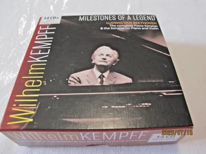 Wilhelm Kempff Complete Beethoven Piano Sonatas & Violin Sonatas 14 CD Box Set - Picture 1 of 3