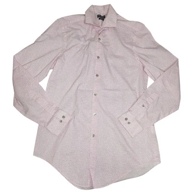 Camisa de Vestir Van Heusen Para Hombres 14.5 32/33 Rosa Calce Ajustado Elástico Manchas Protector Arrugas Foto 1 de 4