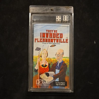 TSR 1980 - They've Invaded Pleasantville - Alien Infiltration Game (SEALED) - Image 1 of 2