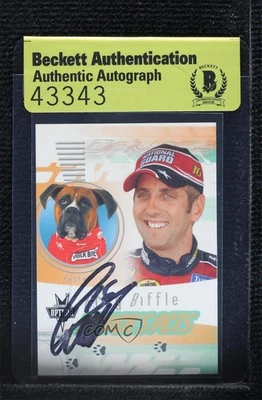 BAS 2004 Press Pass Optima Driver's Pets Greg Biffle #98 Authentic Auto - Image 1 of 2