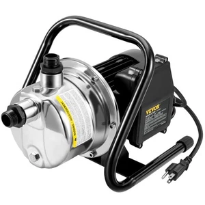 Shallow Well Pump Portable Garden Water Jet Pump 1.5HP 1200GPH 164 ft Head - Picture 1 of 12