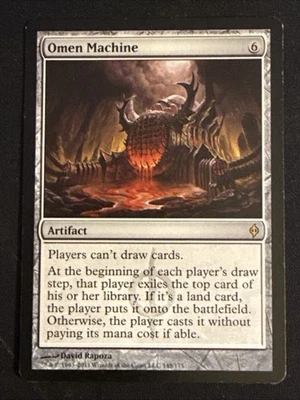 1x Omen Machine (148) New Phyrexia MP MTG Magic the Gathering x1 MKE - Image 1 of 2