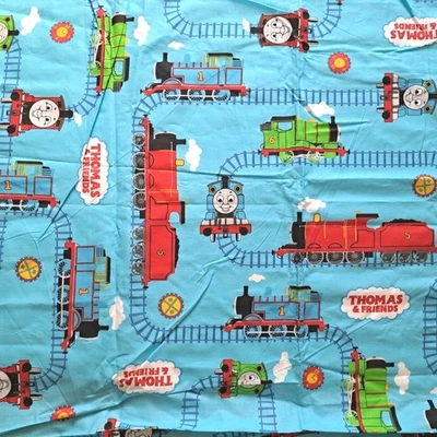 Thomas Train & Friends Cranston Sewing Quilting Cotton Fabric 3/4 Yd X 44" wide - Image 1 of 2