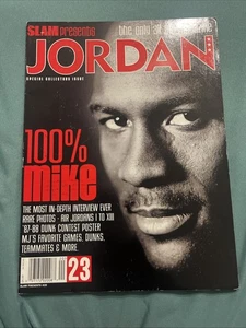 PÓSTER SLAM PRESENTS #20 MICHAEL JORDAN AND THE 1987-88 SLAM Dunk - Imagen 1 de 5