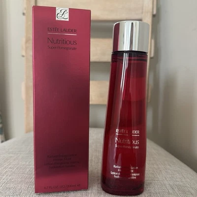 Loción Energética Radiante Granada Nutritiva Estee Lauder Hidratante Intensa 200ML Foto 1 de 3