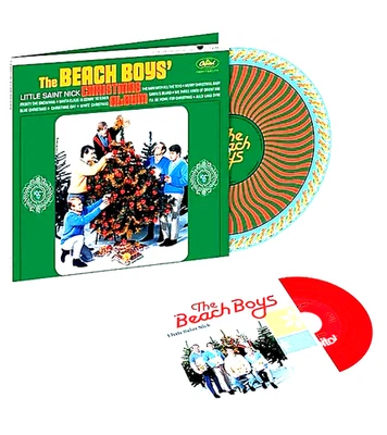 Beach Boys Christmas Album 60th Anniversary Vinyl Zoetrope + 7-inch Numbered OOP - Image 1 of 4
