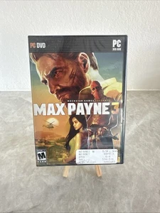 Rockstar Games Presents: Max Payne 3 (PC-DVD-ROM, 2012) Juego completo de caja de 4 discos - Imagen 1 de 6