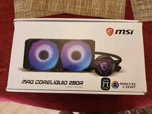 MSI MAG CORELIQUID 280R V2 AIO CPU Liquid Cooler - Photo 1/12