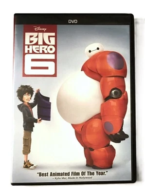 Disney's Big Hero 6 Movie DVD  Family Movie 2015 - Image 1 of 3