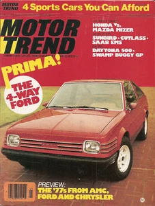 Motor Trend May 1976 - Ford Prima - Mazda Mizer - Picture 1 of 1