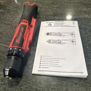 Snap On 14.4 micro lithium cdrs761db in line drill tool only red - Picture 1 of 4