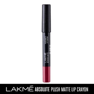 Lakme Absolute Plush Matte Lip Crayon - Multishades - Picture 1 of 21