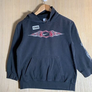 Vintage Nike Sweater Youth Size Small Black Short Sleeve Men's Pullover Y2K - Picture 1 of 12