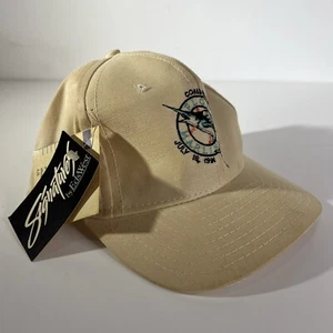 VTG Signatures Eds West Florida Marlins Commemorative 1991 Cream Snapback Hat - Picture 1 of 15