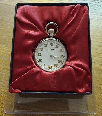 Taschenuhr Taschen Uhr mit Motiv Silber Farben OVP - Bild 1 von 2