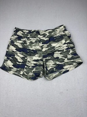 Columbia Shorts Women's Size S  Green Blue Camo Zippered Back Pocket - Image 1 of 4