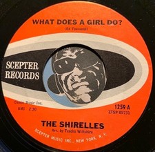SHIRELLES Girl Group 45 Scepter #1259 What Does A Girl Do / Don't Let It Happen