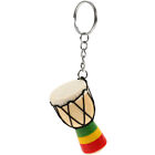  Wood Key Chain Miss Drum Keychain Charm Decorations for Home